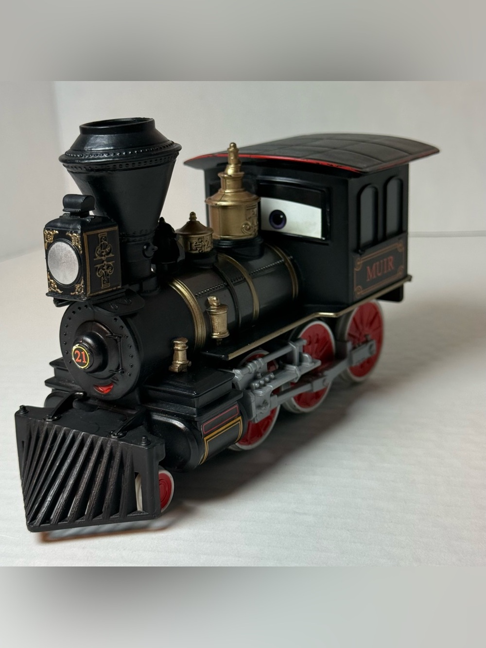 Disney Pixar Planes Muir Train Transporter Engine toy 7.5”